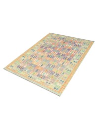 Multicolor Afghanistan Kelim  291 x 207 cm