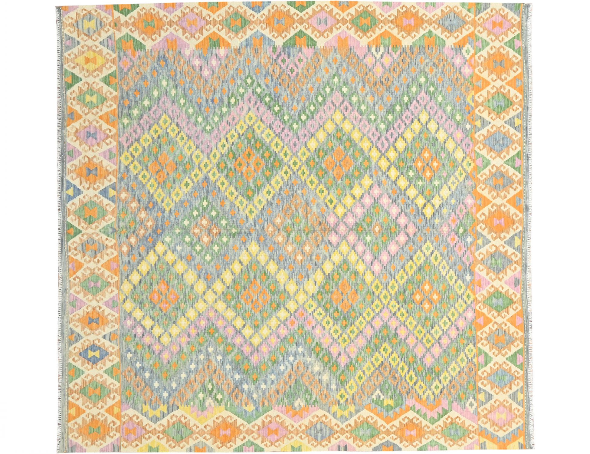 Kelim  multicolore <br/>294 x 269 cm