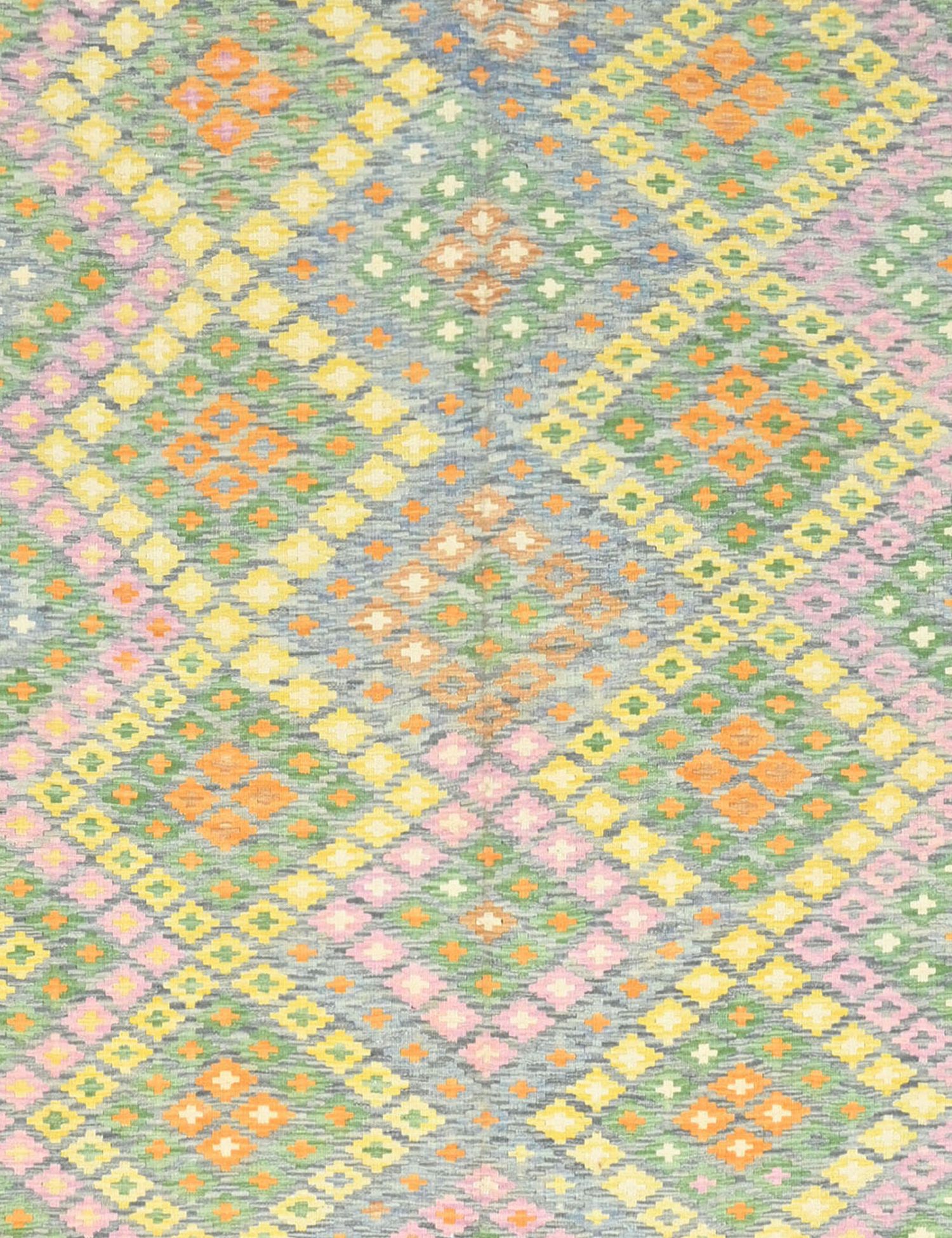Quadrat Kelim  mehrfarbig <br/>294 x 269 cm