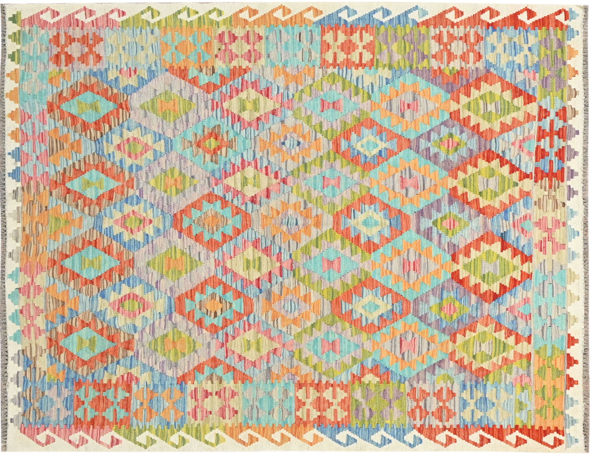 Kelim  multicolor  <br/>231 x 174 cm