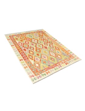 Mehrfarbig Afghanistan Kelim  238 x 183 cm