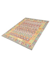 Multicolor Afghanistan Kelim  245 x 186 cm