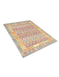 Multicolor Afghanistan Kelim  245 x 186 cm