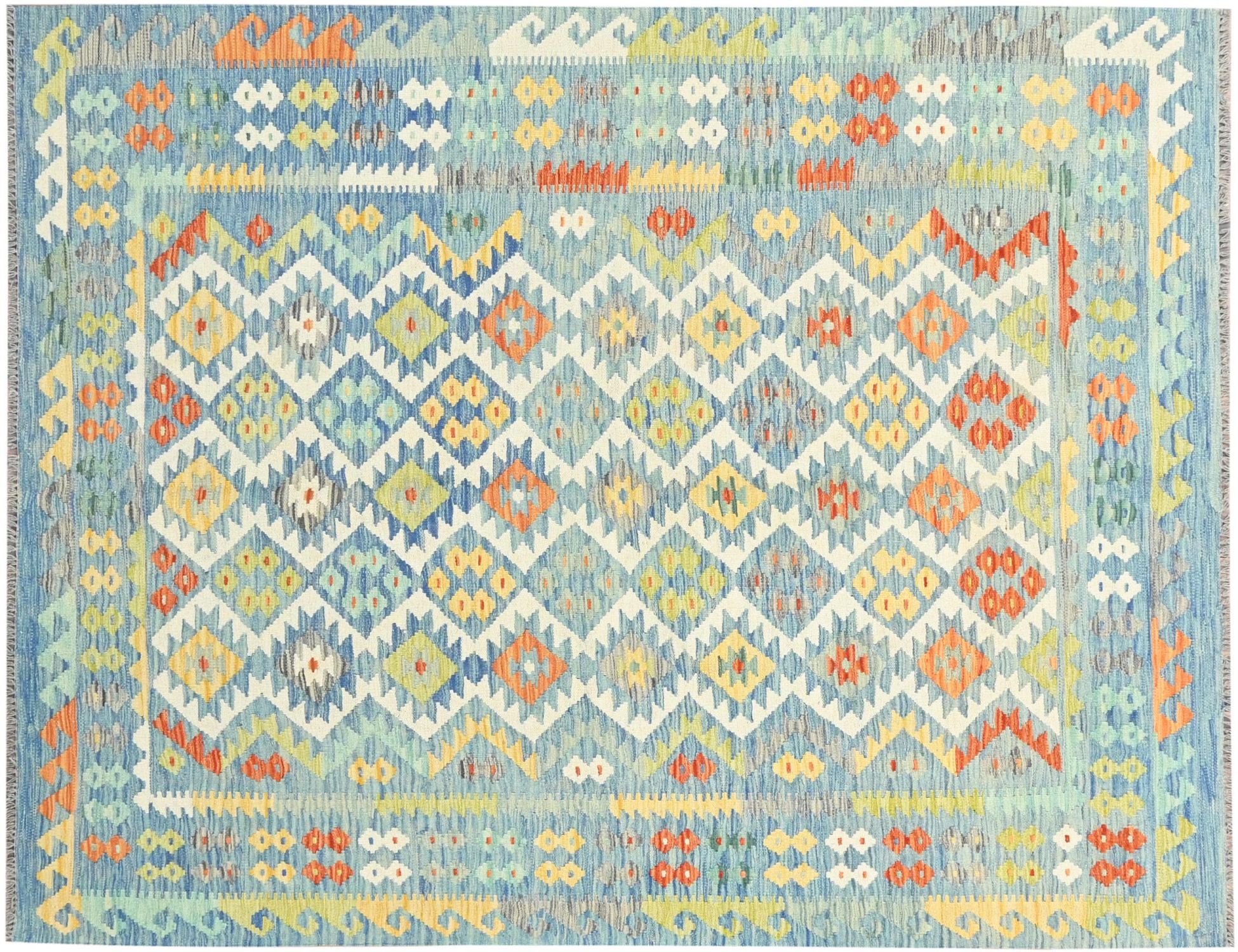 Kelim  multicolor  <br/>248 x 182 cm