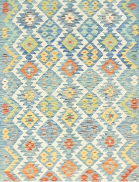 Multicolore Afghanistan Kelim  248 x 182 cm