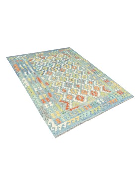 Multicolore Afghanistan Kelim  248 x 182 cm