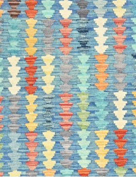 Blau Afghanistan Kelim  145 x 103 cm