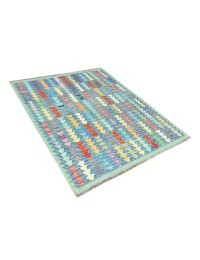 Blå Afghanistan Kelim  145 x 103 cm