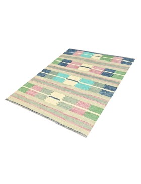 Multicolore Afghanistan Kelim  193 x 148 cm