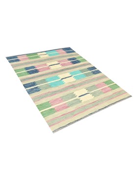 Multicolore Afghanistan Kelim  193 x 148 cm