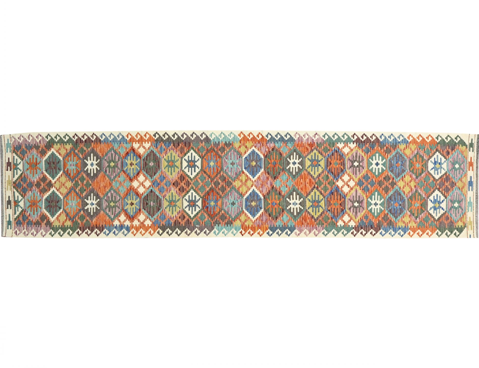 Kelim  mehrfarbig <br/>483 x 85 cm