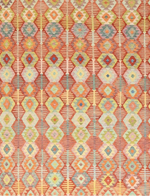 Multicolore Afghanistan Kelim  485 x 306 cm