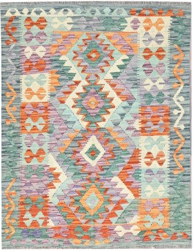 Multicolore Afghanistan Kelim 144 x 112 cm