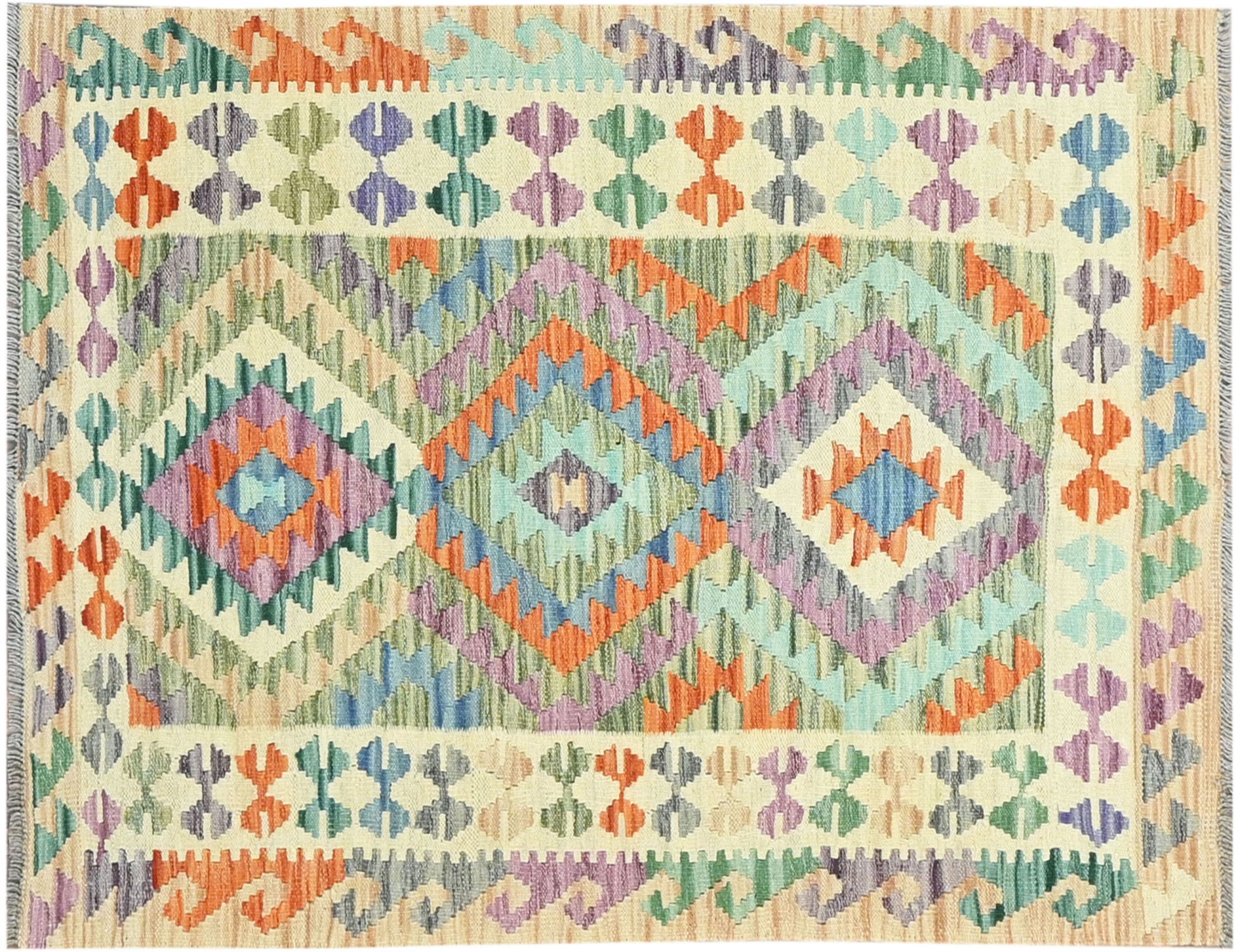 Kelim  multicolor  <br/>154 x 105 cm