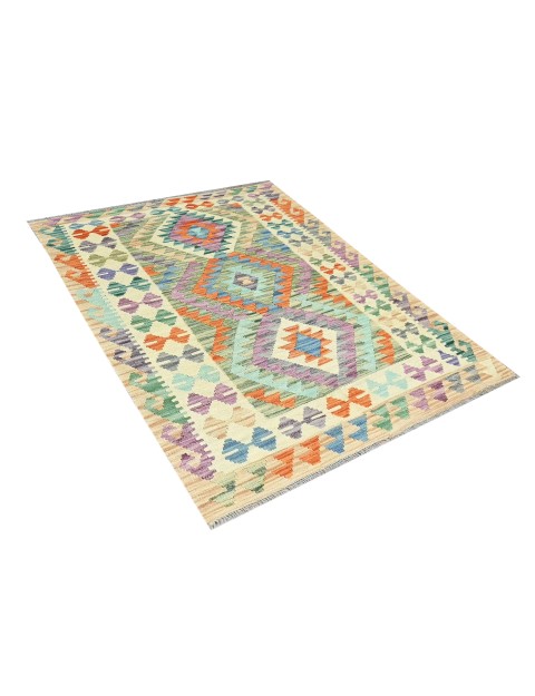 Multicolore Afghanistan Kelim  154 x 105 cm