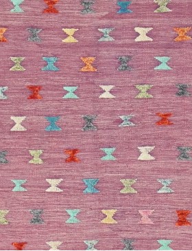 Flerfärgad Afghanistan Kelim  199 x 153 cm