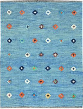 Kelim  blu <br/>179 x 130 cm