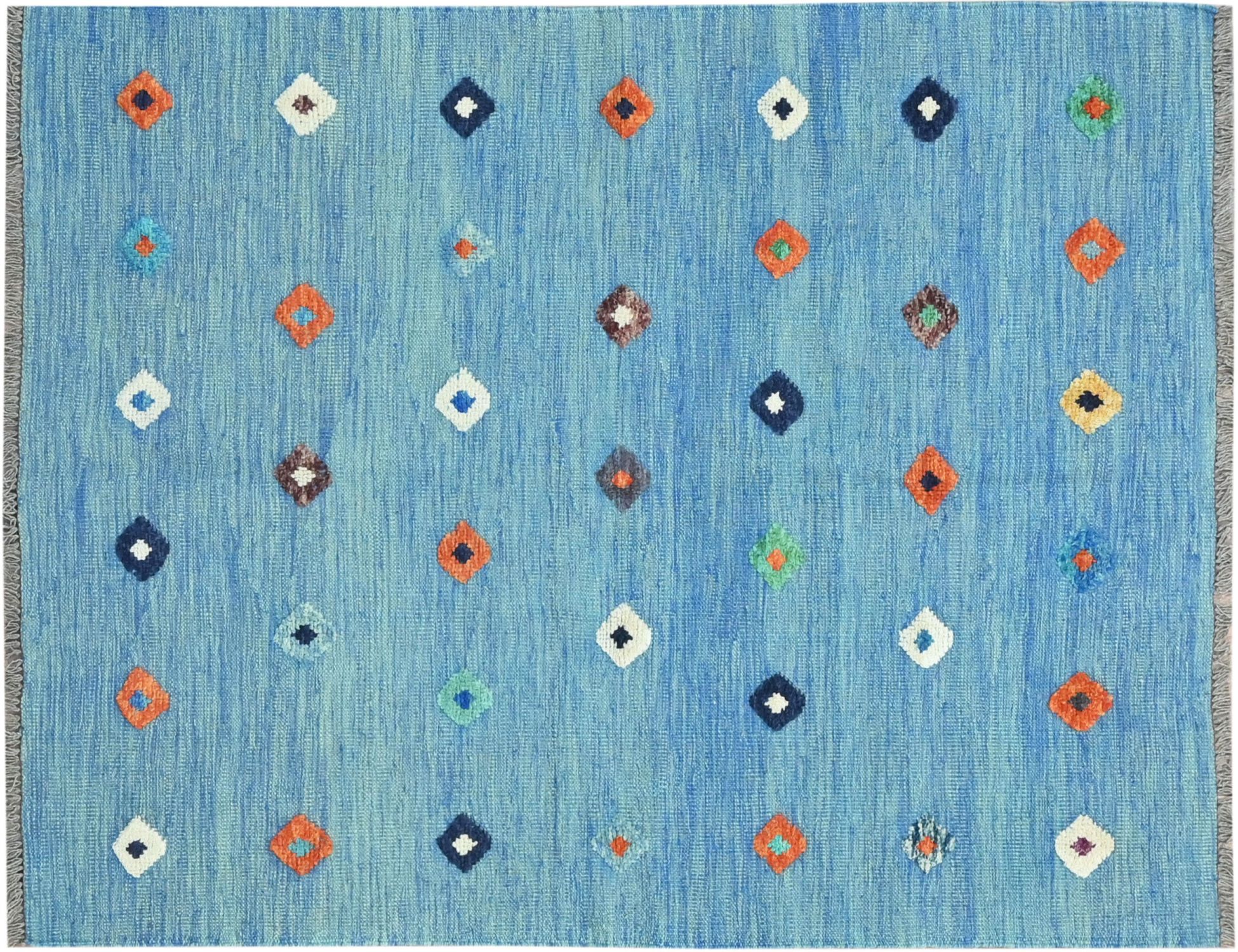 Kelim  blu <br/>179 x 130 cm