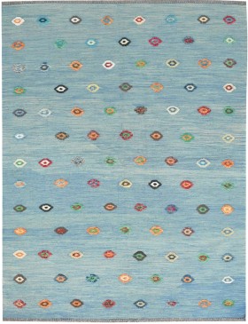 Blå Afghanistan Kelim  236 x 170 cm