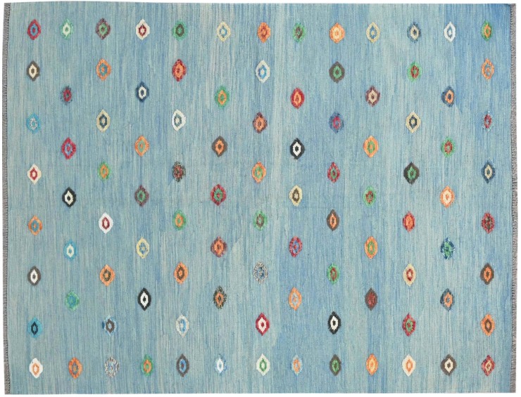 Sininen Afghanistan Kelim  236 x 170 cm