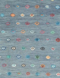 Grigio Afghanistan Kelim  340 x 251 cm