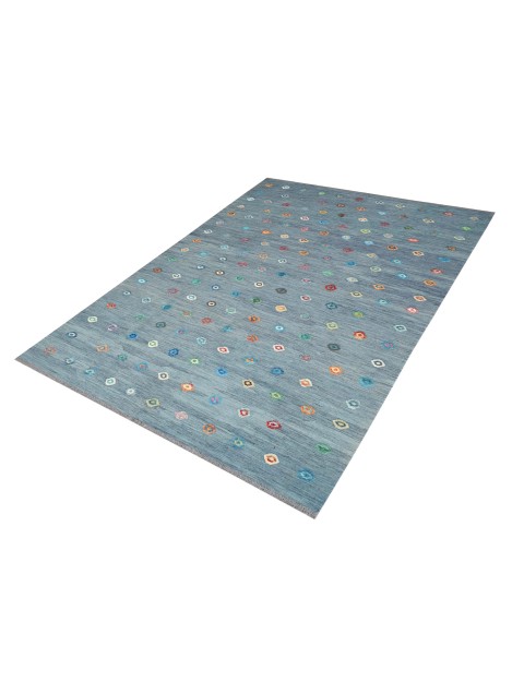 Grau Afghanistan Kelim  340 x 251 cm