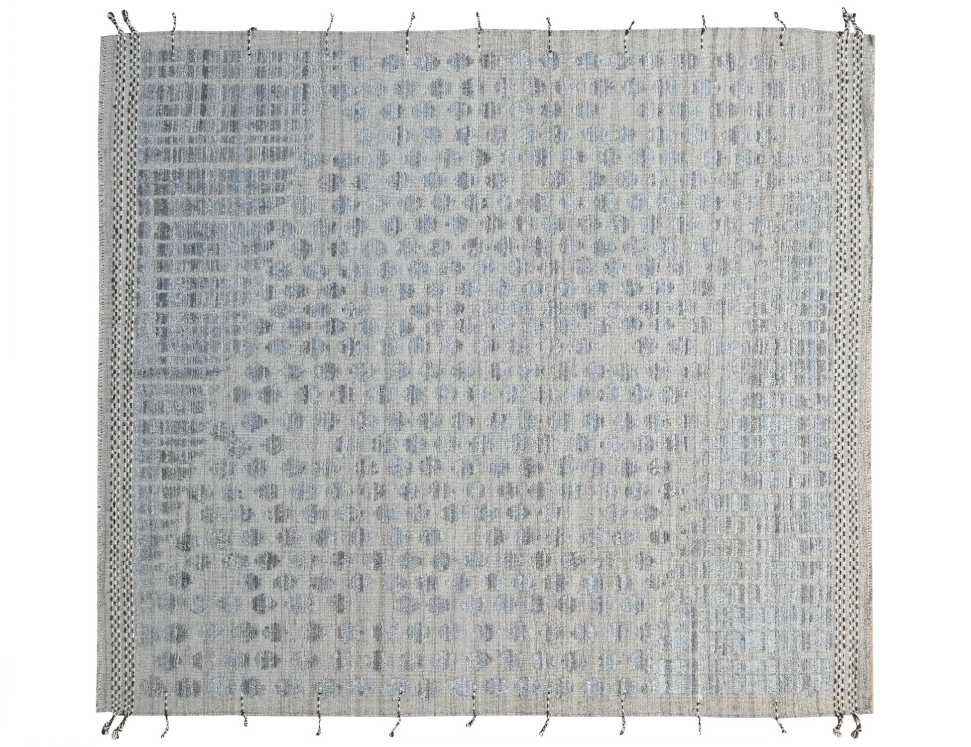 Quadrat Berber  grau <br/>288 x 258 cm