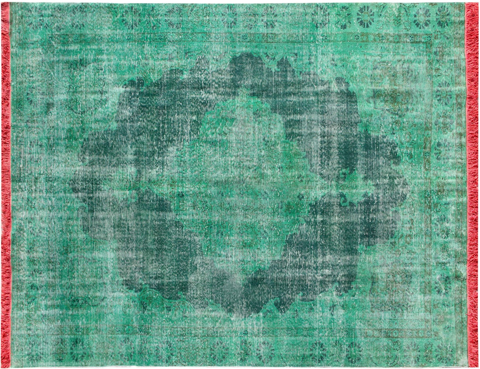 Tapis vintage  vert <br/>350 x 210 cm