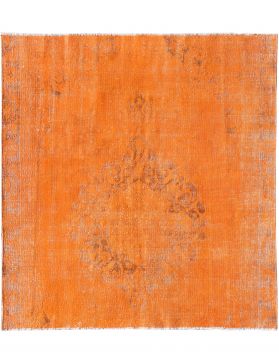 Vintage Teppich 198 x 188 orange