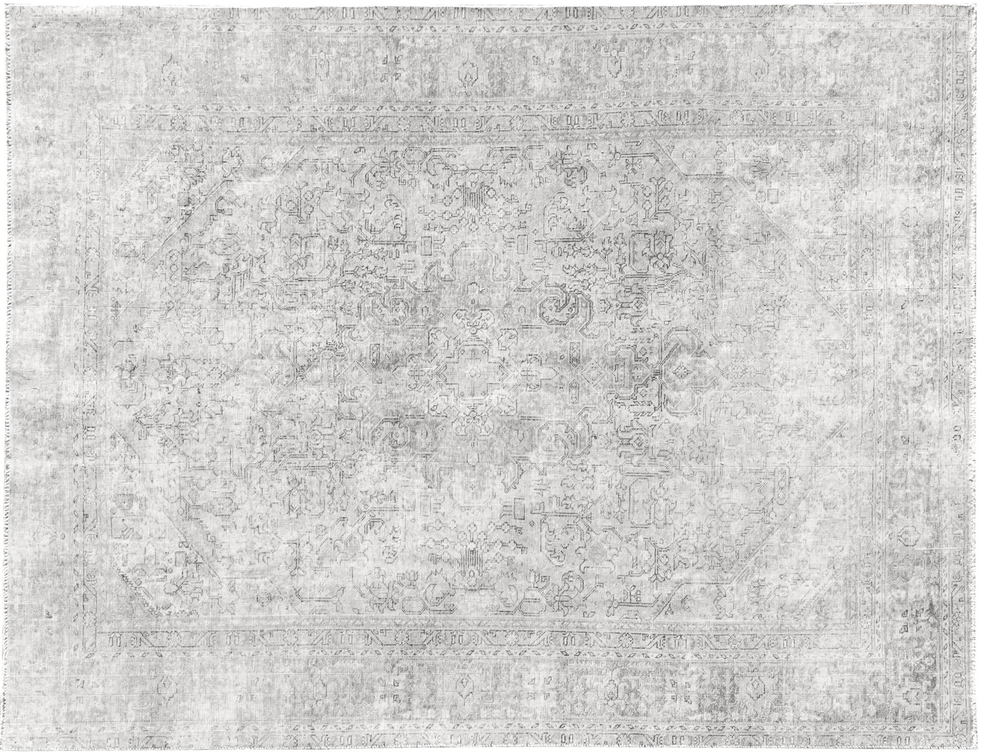 Tappeto vintage persiano  grigo <br/>270 x 187 cm