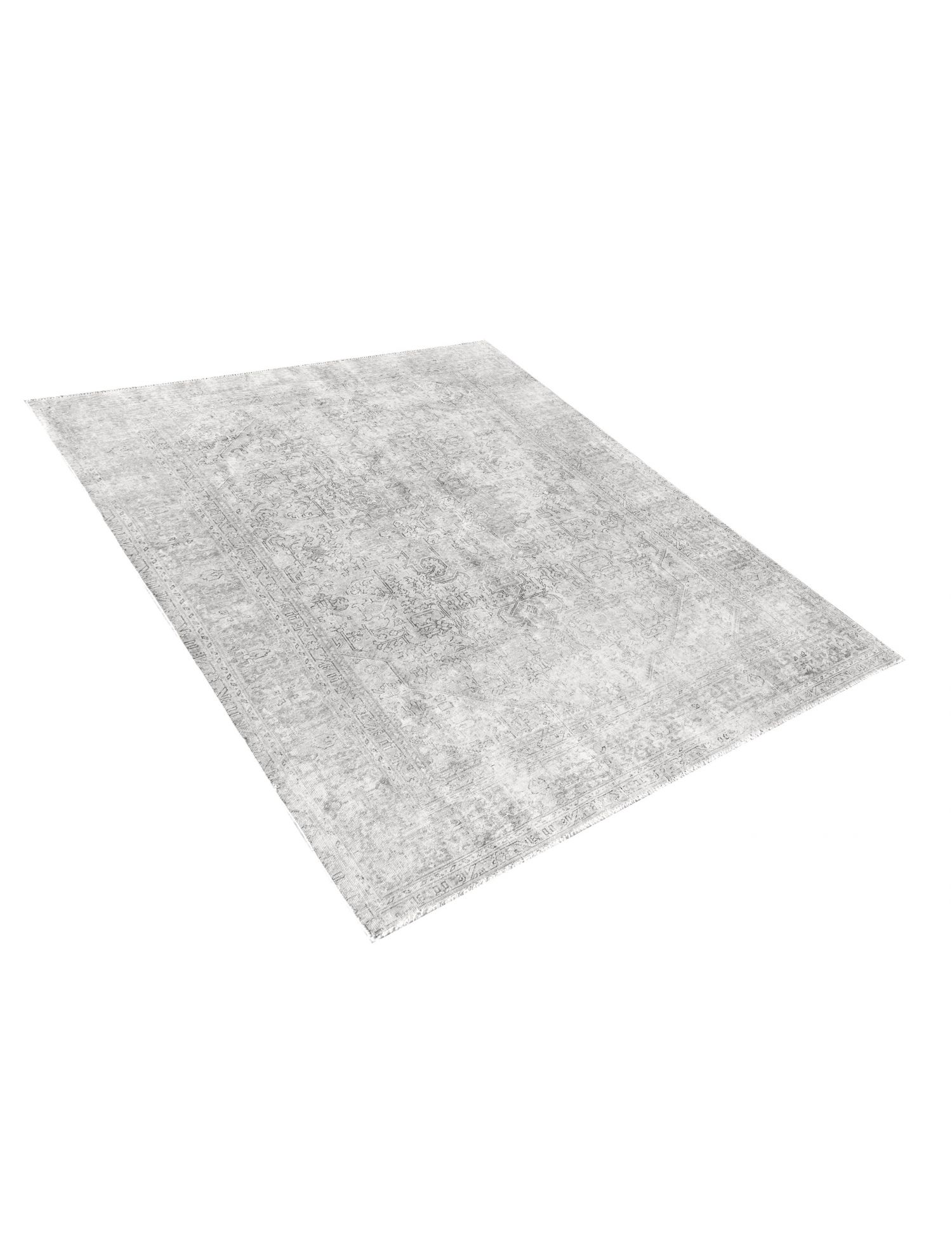 Persischer Vintage Teppich  grau <br/>270 x 187 cm