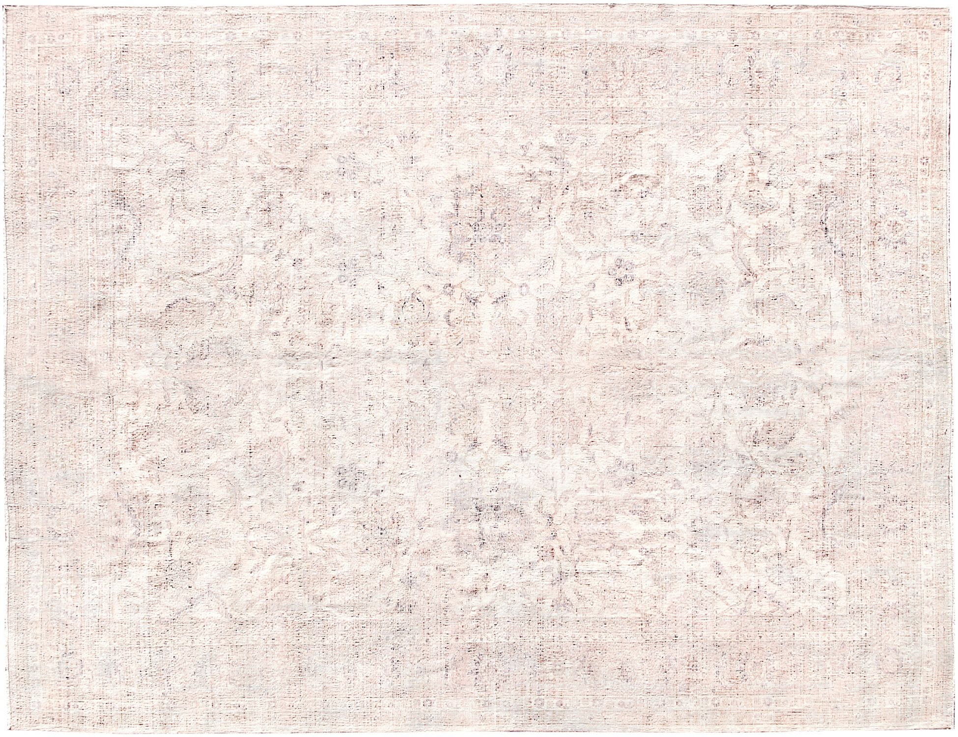 Persischer Vintage Teppich  beige <br/>370 x 276 cm