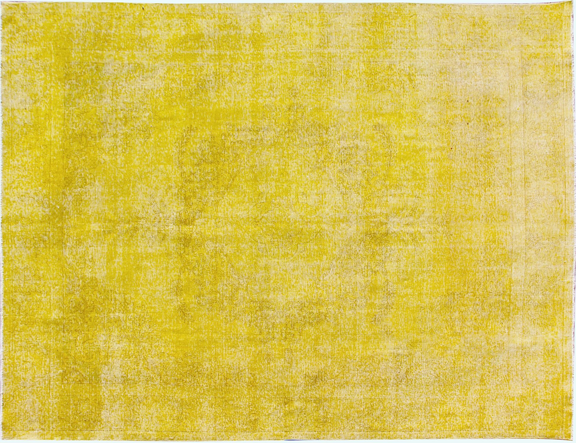 Persisk Vintagetæppe  gul <br/>387 x 280 cm