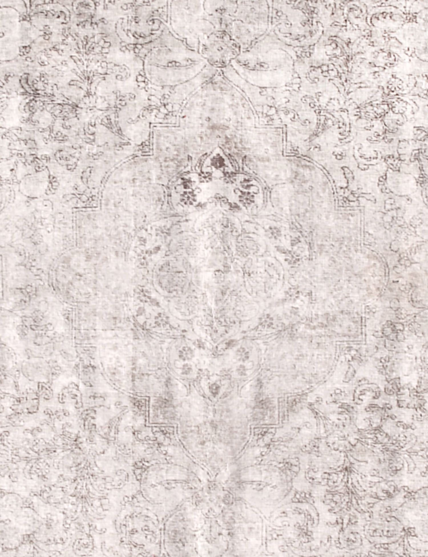 Persischer Vintage Teppich  grau <br/>284 x 197 cm