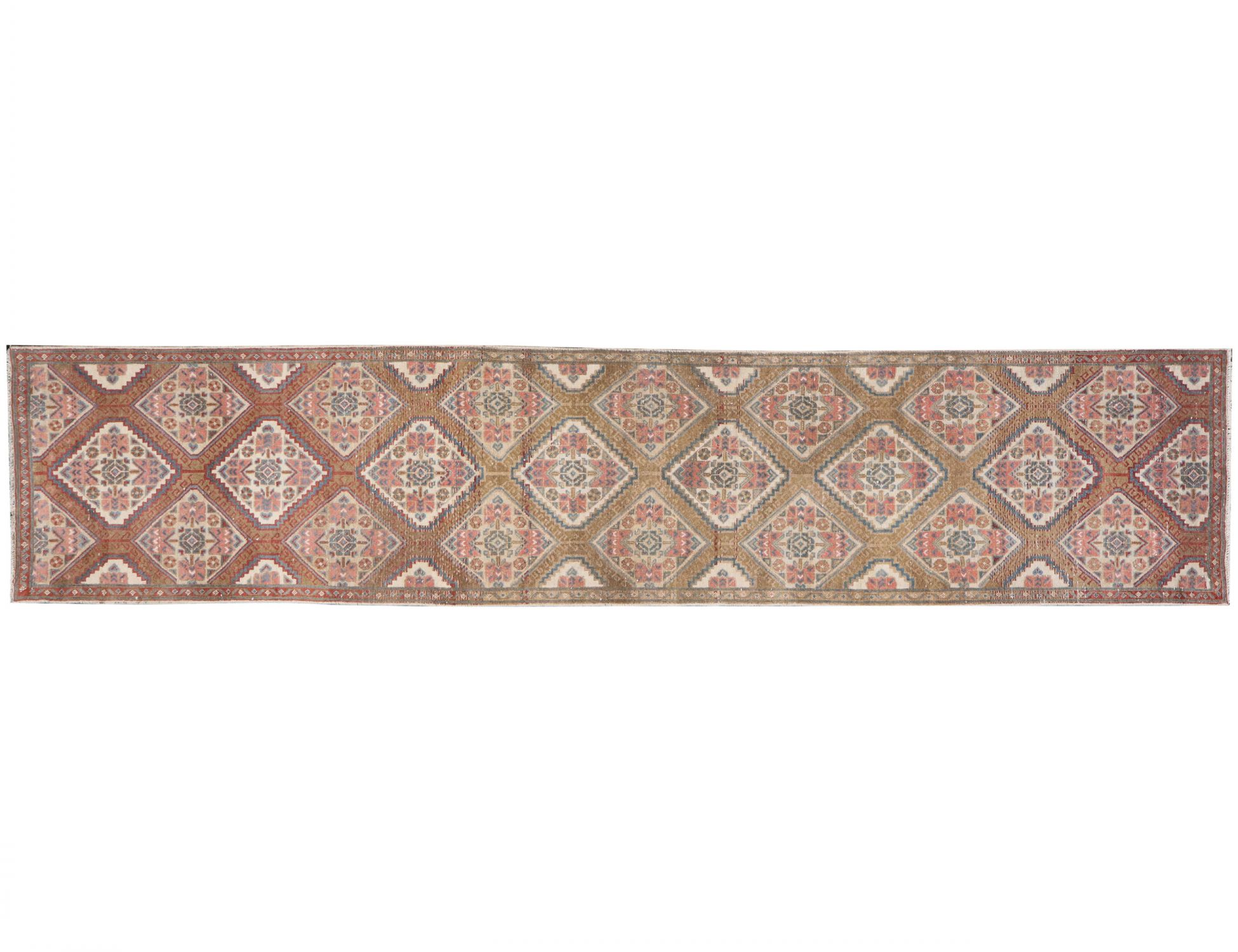 Persialaiset vintage matot   350 x 75 cm