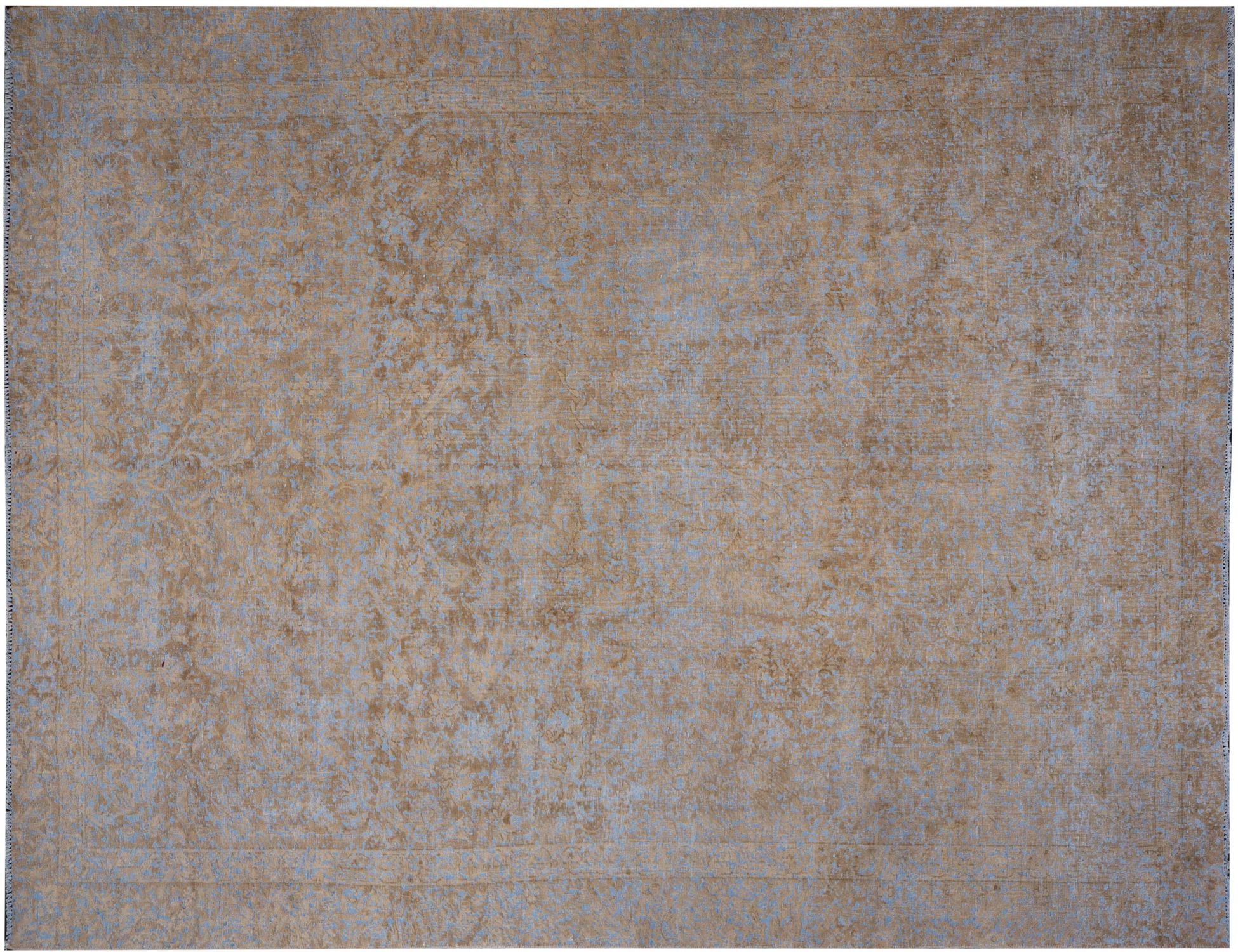 Persischer Vintage Teppich  blau  344 x 250 cm