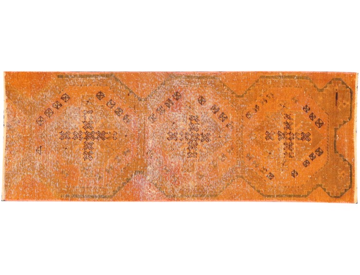 Geel Perzië Perzisch Vintage Tapijt 177 x 65 cm