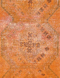 Geel Perzië Perzisch Vintage Tapijt 177 x 65 cm - view 4
