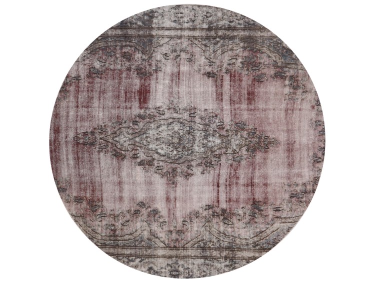 Grijs Perzië Perzisch Vintage Tapijt 257 x 257 cm