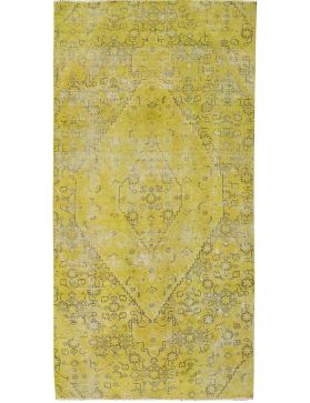 Persian Vintage Carpet  yellow  <br/>215 x 109 cm