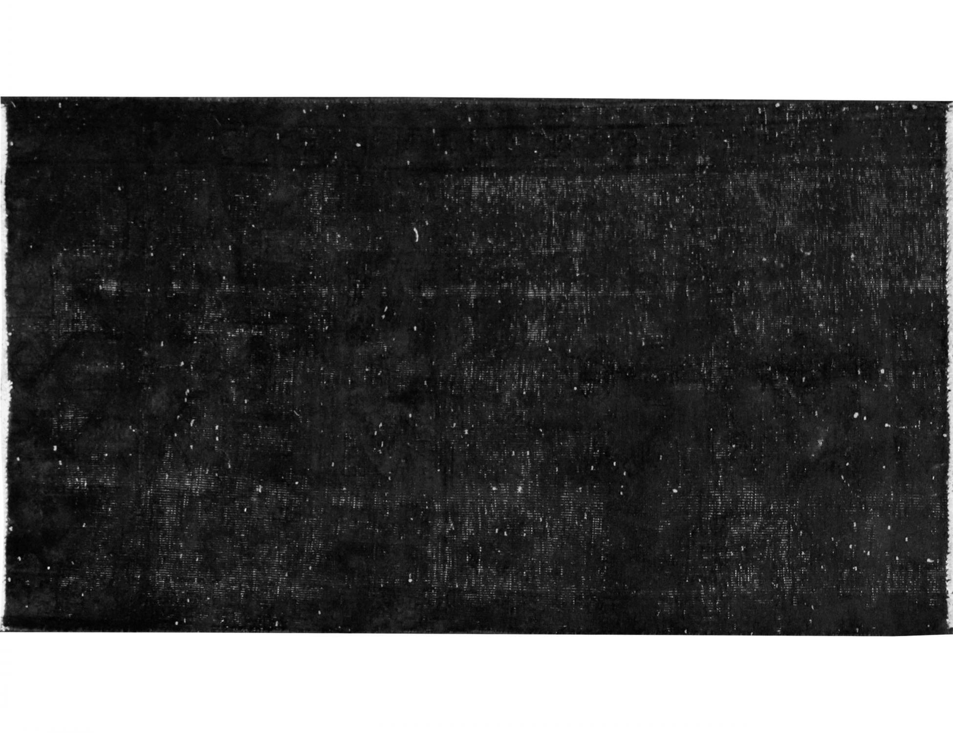 Tapis Persan vintage  noir <br/>165 x 90 cm