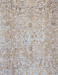 Blau Persien Persischer Vintage Teppich 260 x 160 cm - view 4