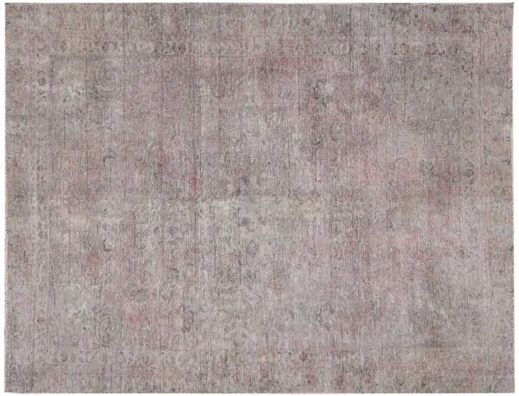 Beige Perzië Perzisch Vintage Tapijt 287 x 188 cm