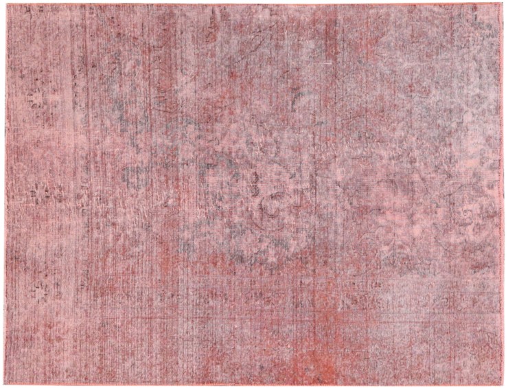 Rose Persan Tapis Persan vintage  170 x 128 cm