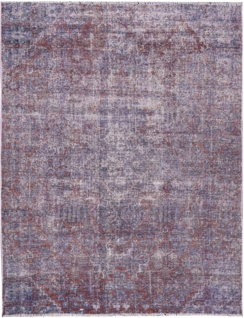 Lilla Persien Persisk Vintagetæppe  207 x 133 cm
