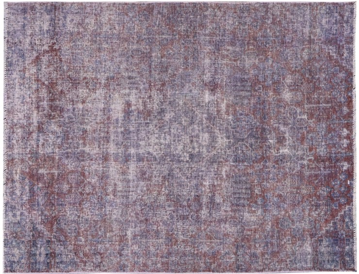 Lila Persien Persischer Vintage Teppich  207 x 133 cm