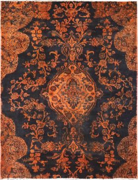Tappeto vintage persiano  blu <br/>167 x 120 cm
