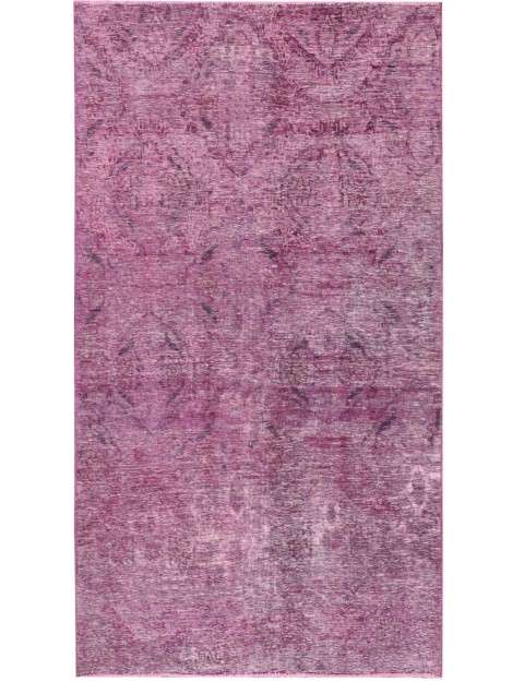Lila Persien Persischer Vintage Teppich 240 x 130 cm