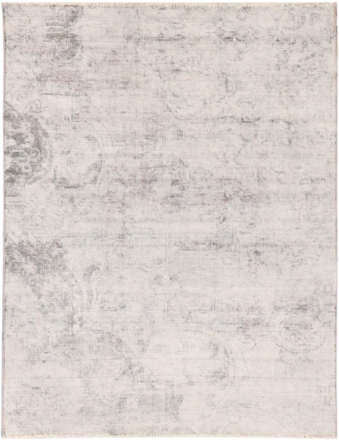 Grau Persien Persischer Vintage Teppich 143 x 90 cm