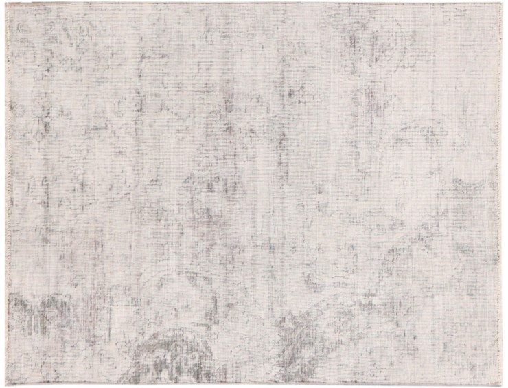 Grå Persien Persisk Vintagetæppe 143 x 90 cm
